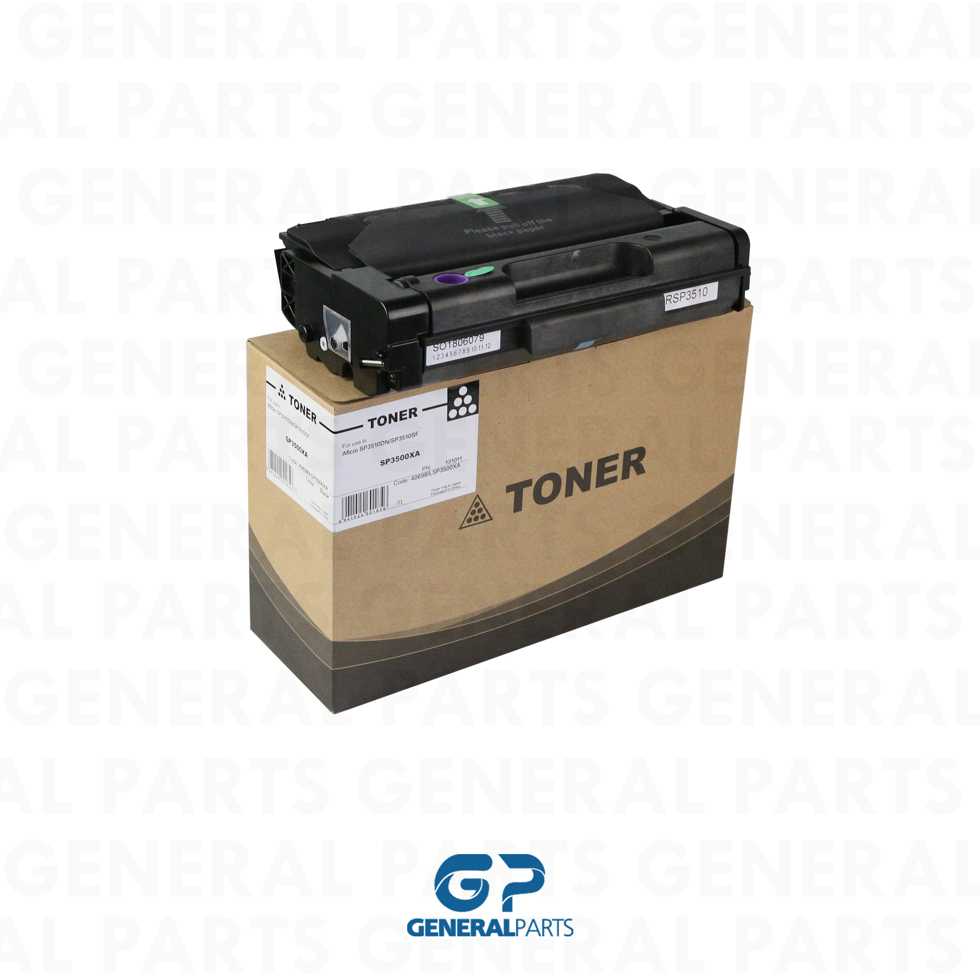 Produto CARTUCHO DE TONER COMPAT RICOH SP3500 SP3510 SP3500XA 6.4K