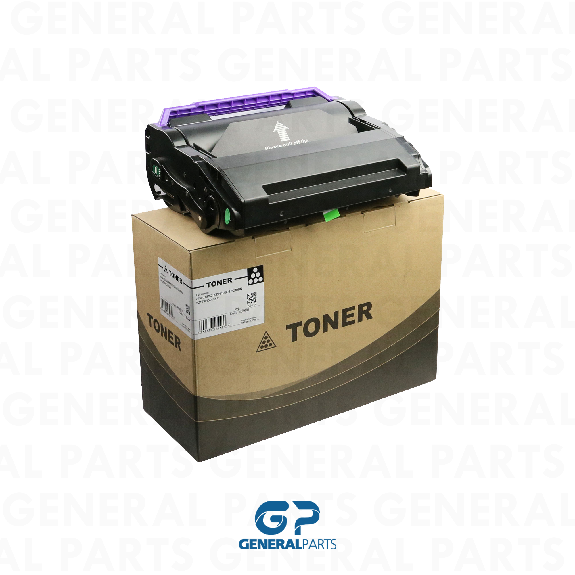 Produto CARTUCHO DE TONER COMPAT RICOH SP5200 SP5210 25K