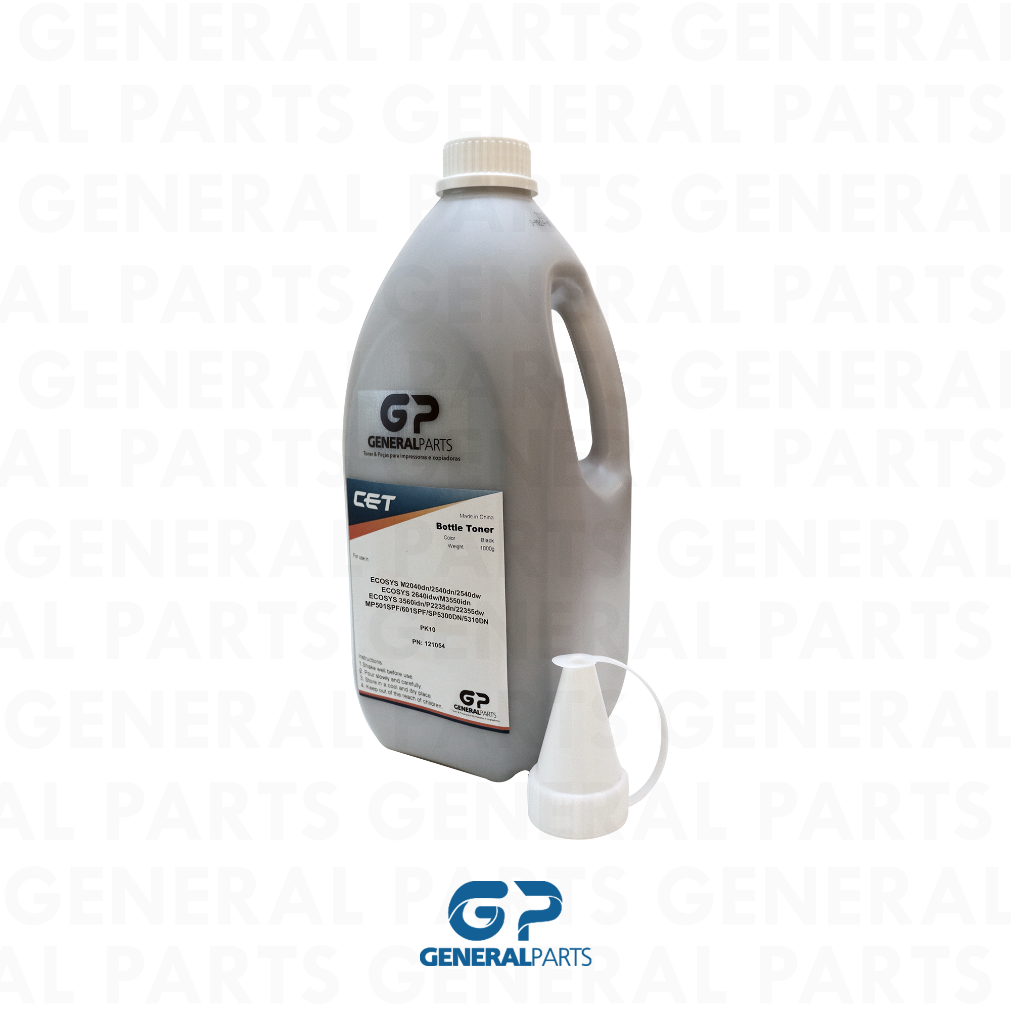 Produto GARRAFA DE TONER PK10 TONER M2040  MP501 1KG